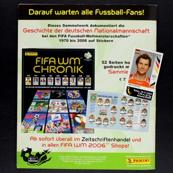 Germany 2006 Panini sticker album complete