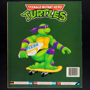 Turtles Panini album with stickers