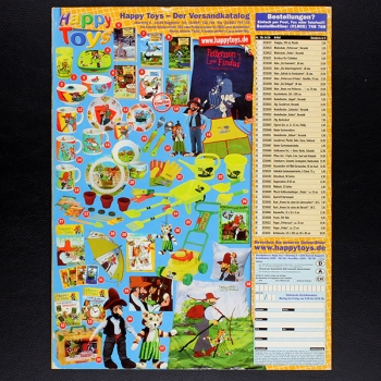 Pettersson und Findus Panini Sticker Album komplett