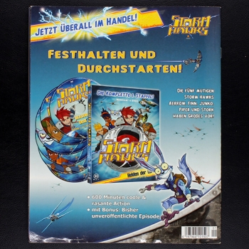 Storm Hawks Panini Sticker Album komplett