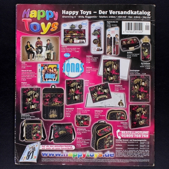 Jonas Panini sticker album complete