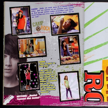 Preview: Camp Rock Panini sticker album complete