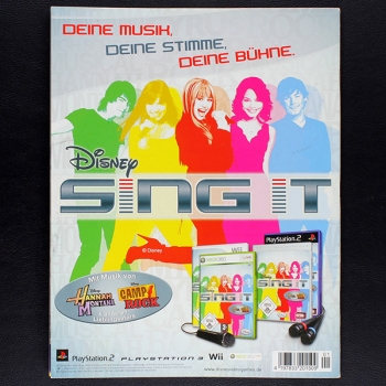 Camp Rock Panini sticker album complete