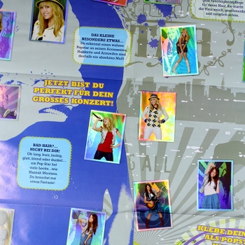 Preview: Hannah Montana Panini Sticker Album komplett