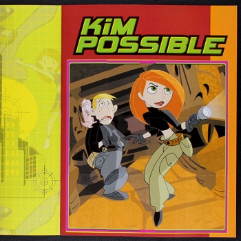 Kim Possible Panini sticker album complete
