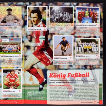 Bayern sammelt Panini sticker album complete