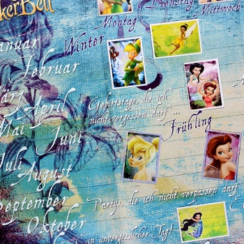 Tinker Bell Panini sticker album complete