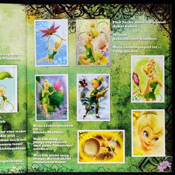 Preview: Tinker Bell Panini sticker album complete