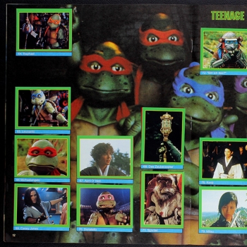 Preview: Turtles 3 Euroflash sticker album complete