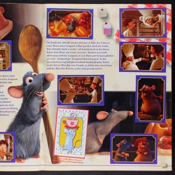 Ratatouille Panini Sticker Album komplett