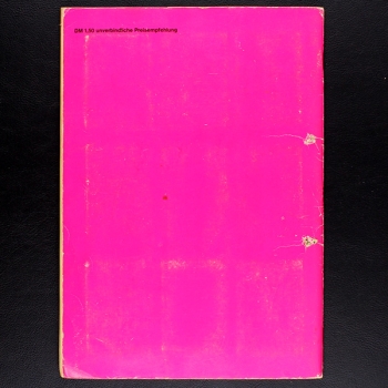 Fußball Bundesliga 1977 Bergmann Sticker Album teilgefüllt