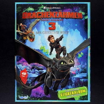 Drachenzähmen 3 Blue Ocean Sticker Album