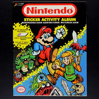 Nintendo Euroflash Sticker Album