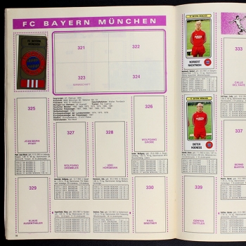 Preview: Fußball 83 Panini album with stickers