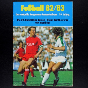 Fußball 82 Bergmann Sticker Album