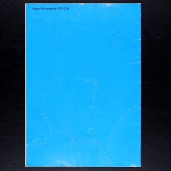 Fußball 82 Bergmann Sticker fast Leeralbum