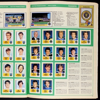 Football 85 Panini Sticker Album komplett - GB