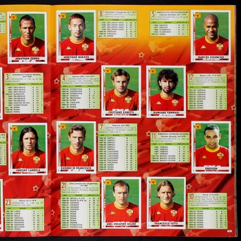 Calciatori 2000 Panini sticker album complete