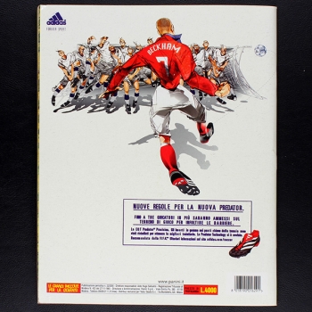 Calciatori 2000 Panini sticker album complete