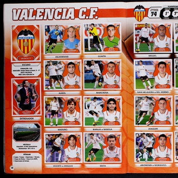 Liga 2008 Panini Sticker Album komplett