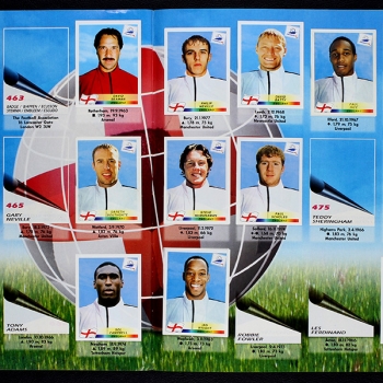 France 98 Panini album with stickers