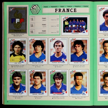 Mexico 86 Panini Sticker Album komplett