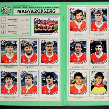 Mexico 86 Panini Sticker Album komplett