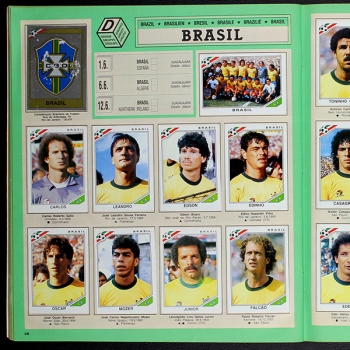 Mexico 86 Panini Sticker Album komplett