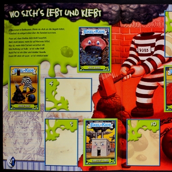 Preview: Ekel-Kids Merlin Sticker Album teilgefüllt