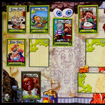 Ekel-Kids Merlin album with stickers