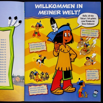 Preview: Yakari Blue Ocean Sticker Album komplett