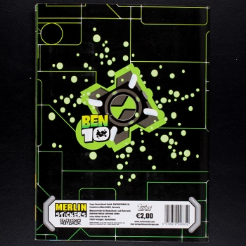 Ben 10 Merlin Sticker Album fast komplett
