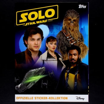 Star Wars Solo Topps Sticker Album