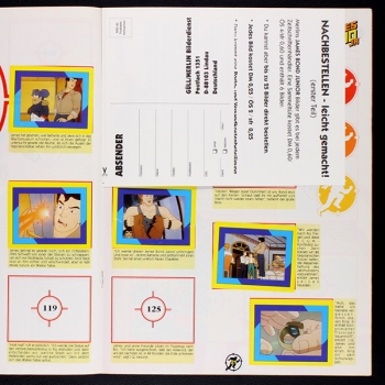 James Bond JR Merlin album with stickers