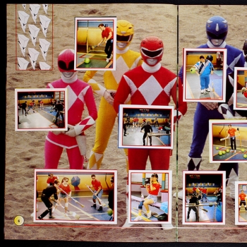 Preview: Power Ranger 2 Merlin sticker album almost complete -3