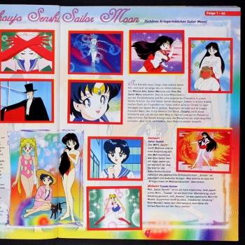 Preview: Sailor Moon Ehapa Sticker Album fast komplett