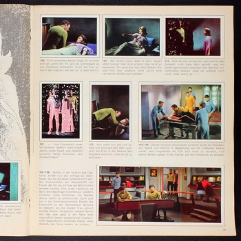 Raumschiff Enterprise Panini sticker album complete