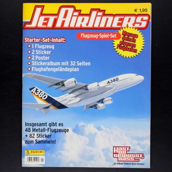 Jet Airliners Panini Sticker Album