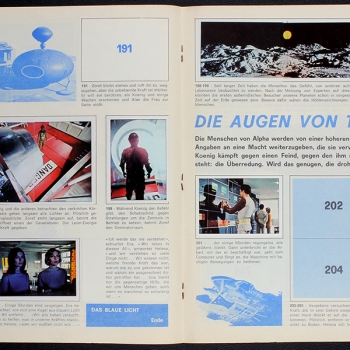 Preview: Space 1999 Panini Sticker Album teilgefüllt
