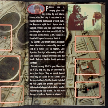 Preview: Star Wars SkyBox Panini Sticker Album Set