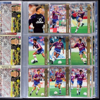 Premium Cards 96 Panini Trading Cards Album fast komplett