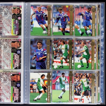 Premium Cards 96 Panini Trading Cards Album fast komplett