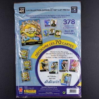 Preview: Rugby 2018 Panini Leeralbum - Starter Set