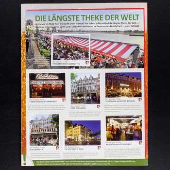 Düsseldorf sammelt Panini Sticker Album komplett