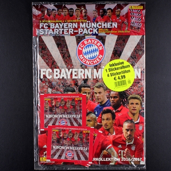 FC Bayern München 2016 Panini Album - Starter Set