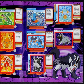 Preview: Pokemon Advanced Merlin Sticker Album komplett