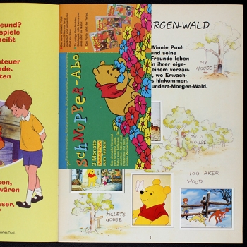 Preview: Winnie Puuh Panini Sticker Album komplett
