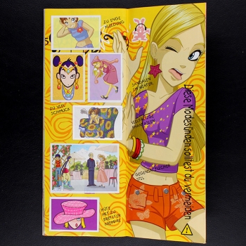 Witch Trendy Panini sticker album complete