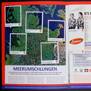 Preview: Unser Schleswig Holstein Panini sticker album complete