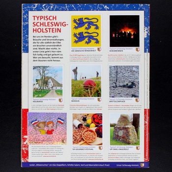 Unser Schleswig Holstein Panini sticker album complete
